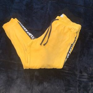Yellow sweats